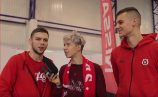 SKM šventėje lankėsi "Ryto" žaidėjai ir Vilniaus vicemeras (video komentarai)